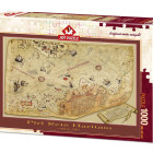 Puzzle - Art puzzle - Mapa Pîrîho Reise