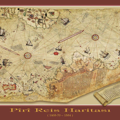 Mapa podróży Pîrî