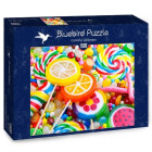 Puzzle - Bluebird - Farebné lízanky