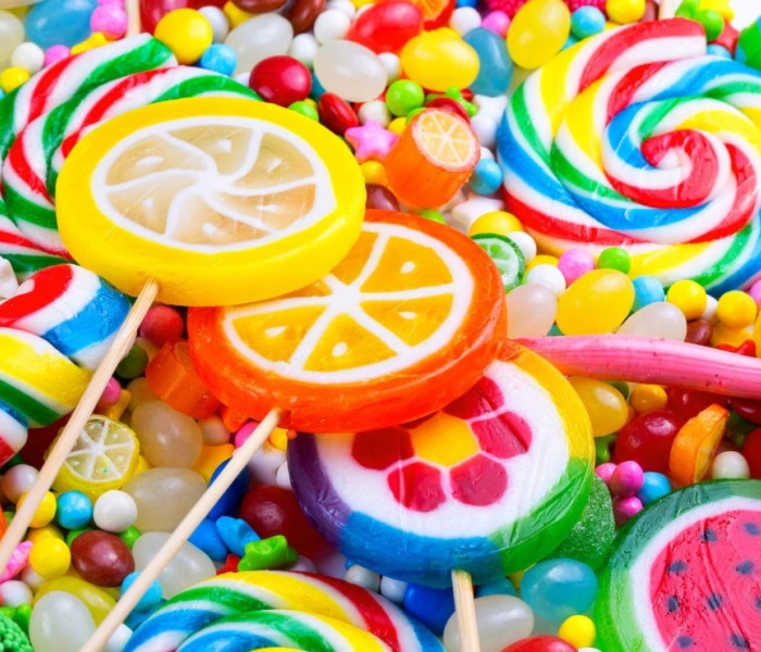 Puzzle - Bluebird - Farebné lízanky