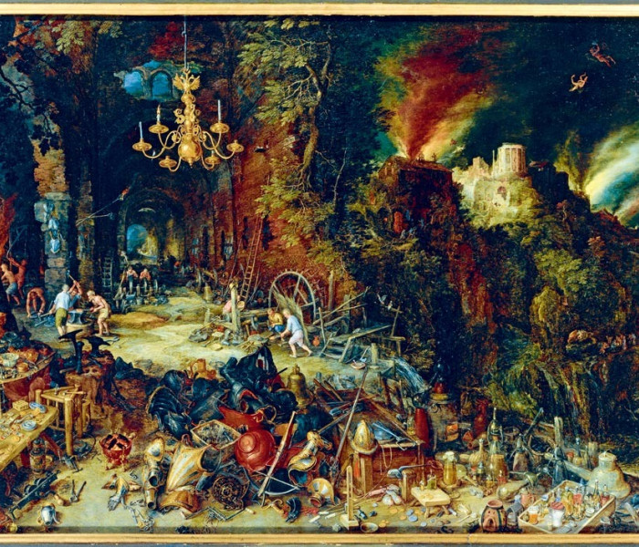 Puzzle - Bluebird - Alegória ohňa, 1608