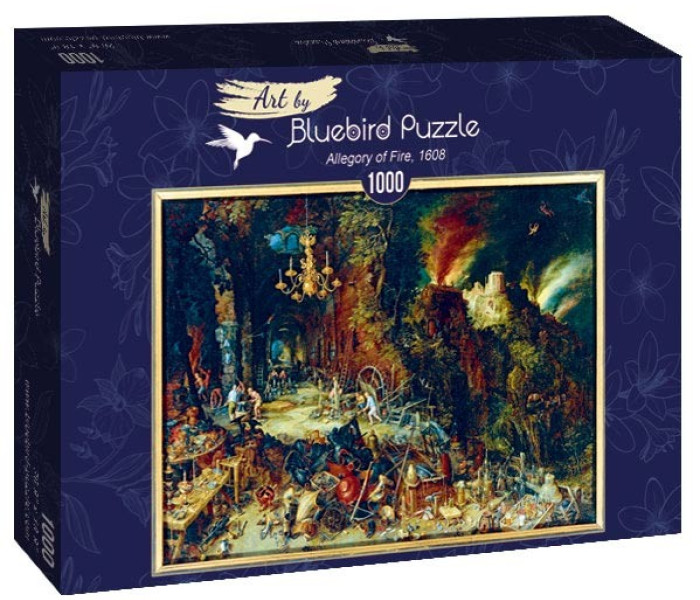 Puzzle - Bluebird - Alegória ohňa, 1608