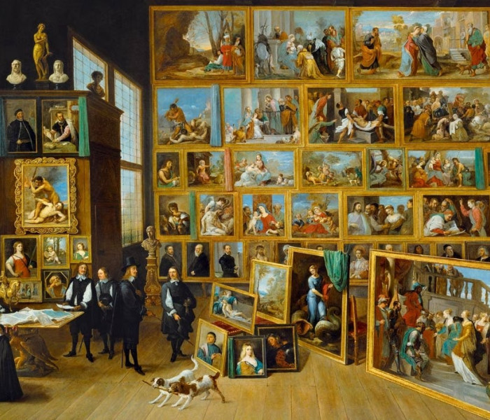 Puzzle - Bluebird - Bruselská zbierka arcivojvodu Leopolda I. 1652