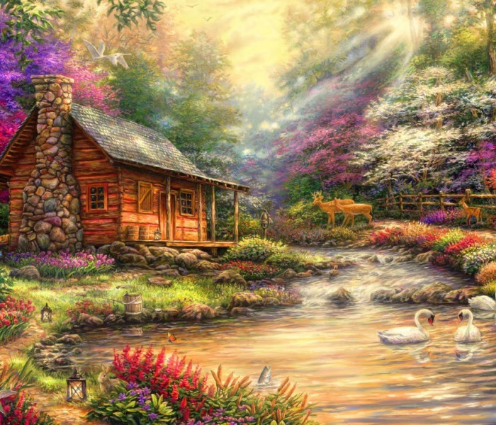 Puzzle - Bluebird - Patakparti házikó