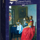 Puzzle - Bluebird - Dievča s pohárom vína, 1659
