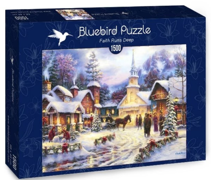 Puzzle - Bluebird - Hlboká viera
