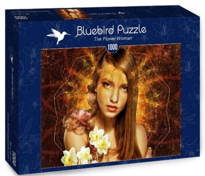 Puzzle - Bluebird - Virágnő