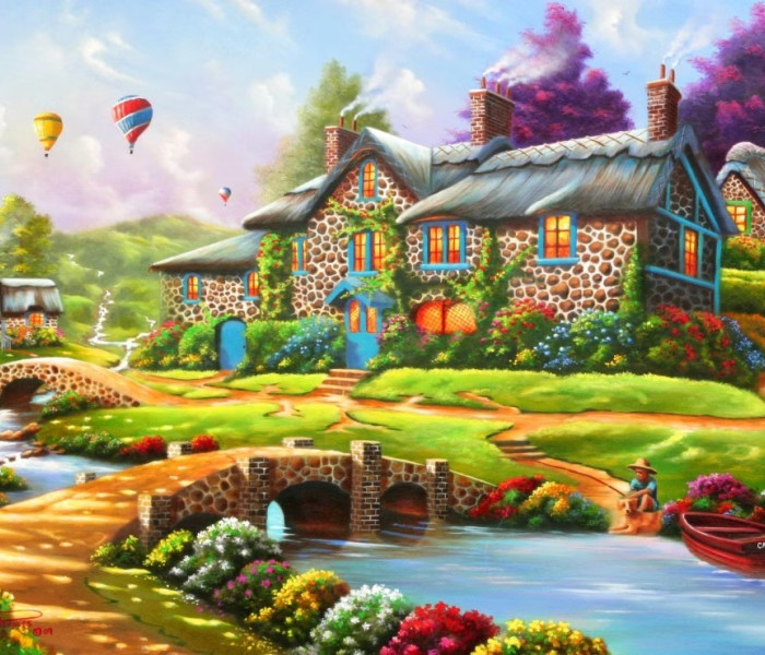 Puzzle - Bluebird - Miesto snov