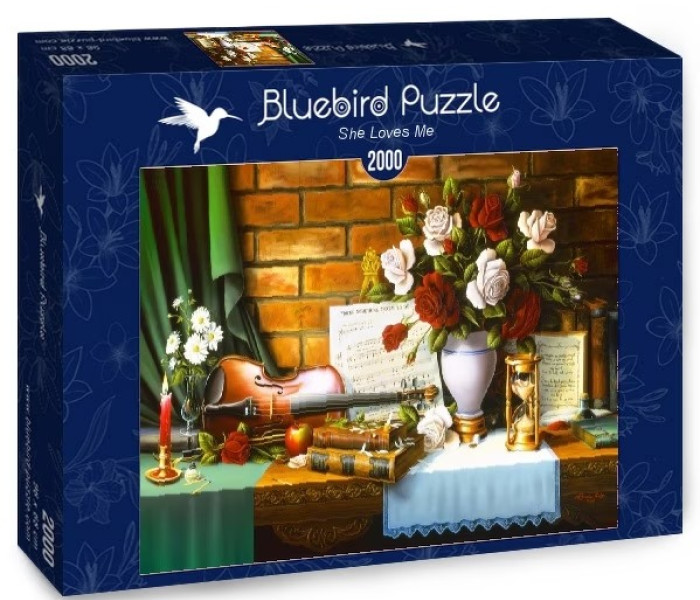 Puzzle - Bluebird - Miluje ma