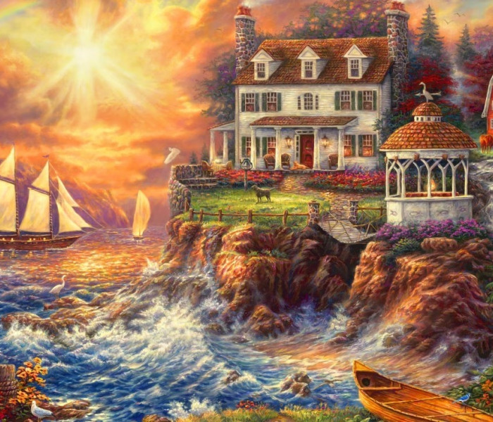 Puzzle - Bluebird - Oáza pokoja