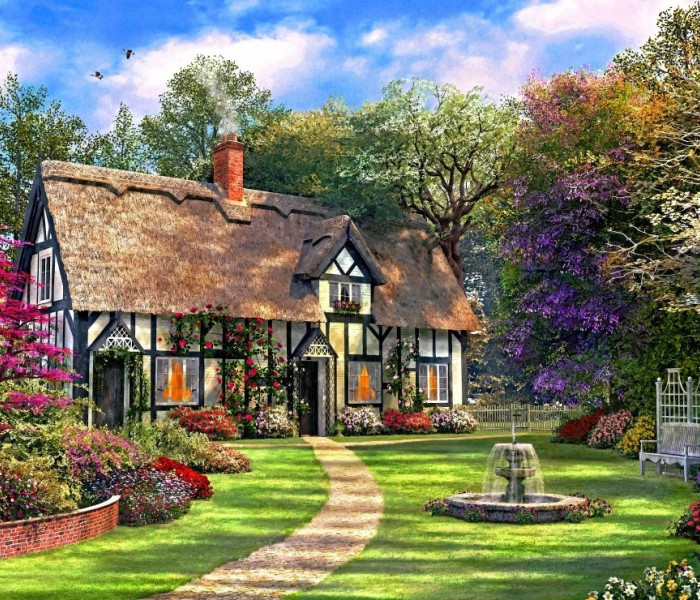 Puzzle - Bluebird - Odľahlý dom