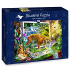 Puzzle - Bluebird - Oživený tiger