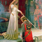 Puzzle - Bluebird - Pasovanie na rytiera, 1901