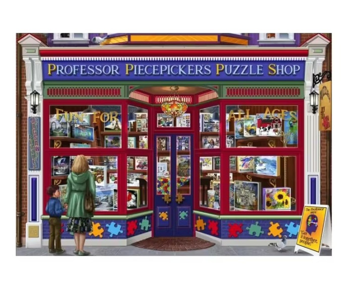 Puzzle - Bluebird - Profesorov obchod s puzzle