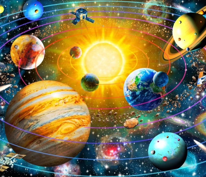 Puzzle - Bluebird - Slnečná sústava