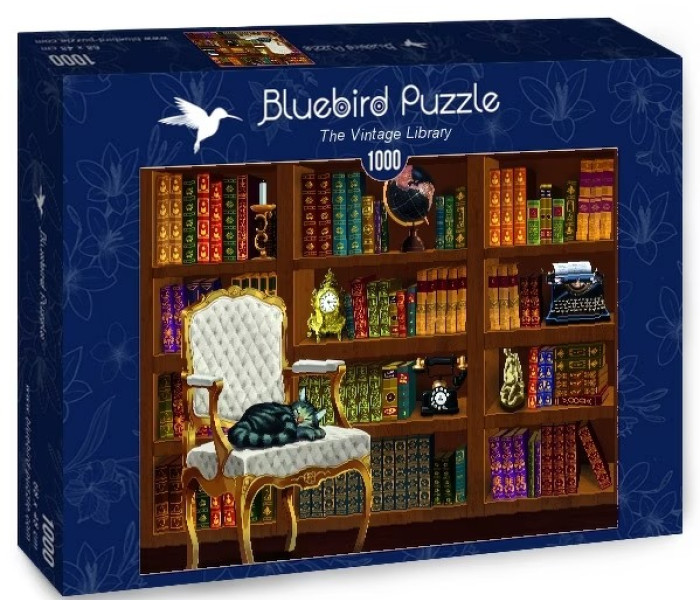 Puzzle - Bluebird - Bibliotecă veche