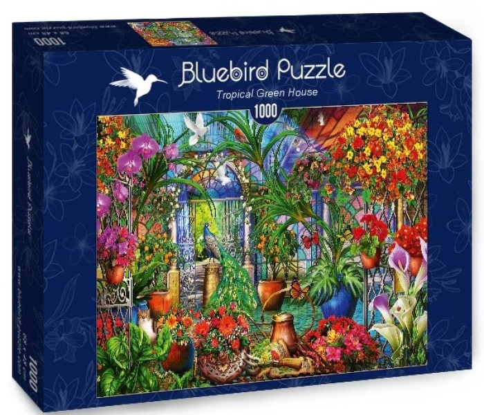 Puzzle - Bluebird - Seră tropicală