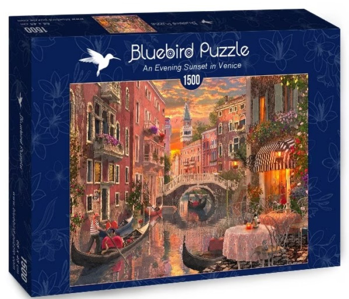 Puzzle - Bluebird - Západ slnka v Benátkach