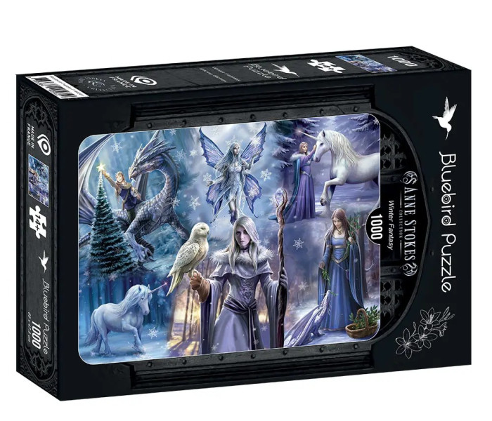 Puzzle - Bluebird - Fantezie de iarnă
