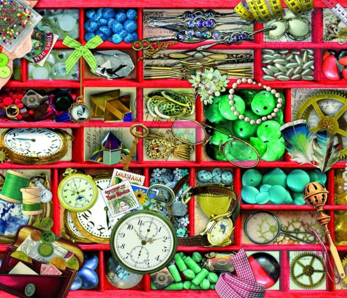 Puzzle - Bluebird - Červená kolekce