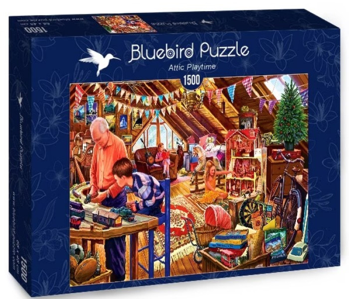 Puzzle - Bluebird - Hranie na podkroví