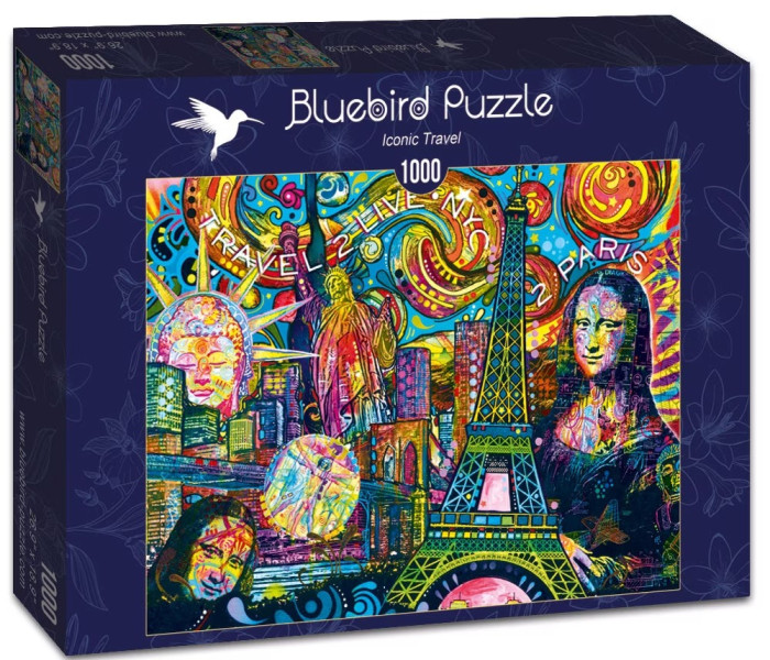 Puzzle - Bluebird - Ikonické pamiatky