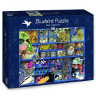 Puzzle - Bluebird - Modrá kolekcia