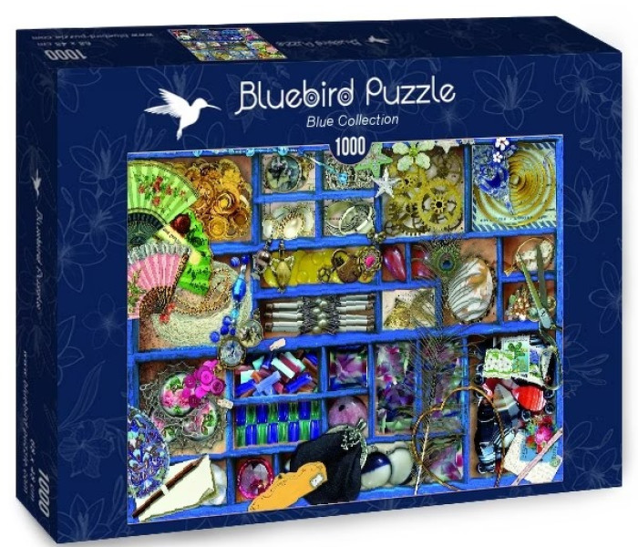 Puzzle - Bluebird - Modrá kolekcia
