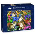 Puzzle - Bluebird - Neplecha na záhrade