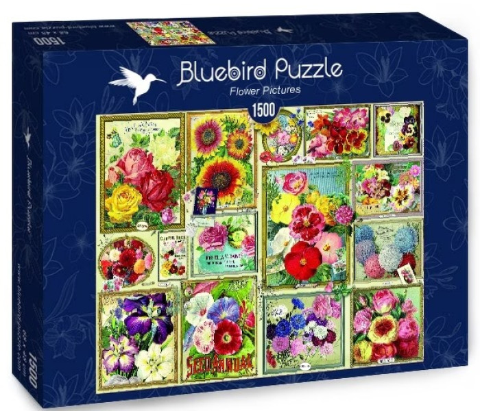 Puzzle - Bluebird - Obrázky kvetov