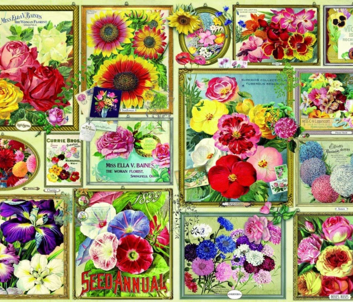 Puzzle - Bluebird - Obrázky kvetov