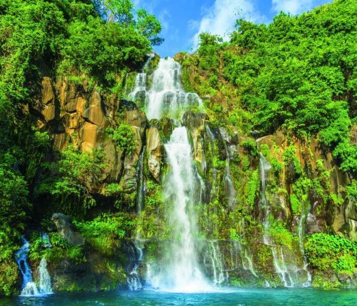 Puzzle - Bluebird - Ostrov Réunion – Aigrettské vodopády