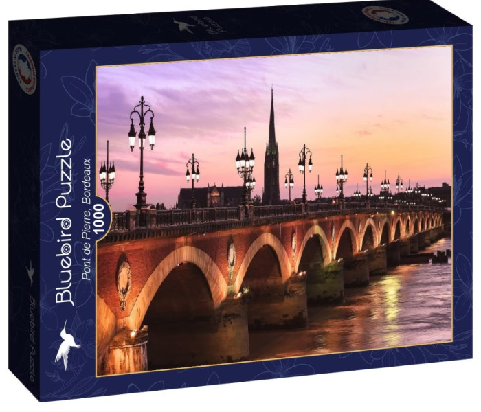 Puzzle - Bluebird - Pont de pierre, Bordeaux