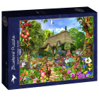 Puzzle - Bluebird - Anglický vidiecky dom so záhradou