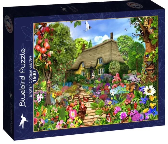 Puzzle - Bluebird - Anglický vidiecky dom so záhradou