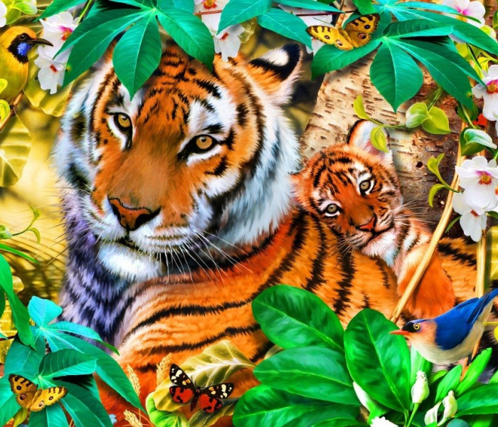 Puzzle - Bluebird - V tieni