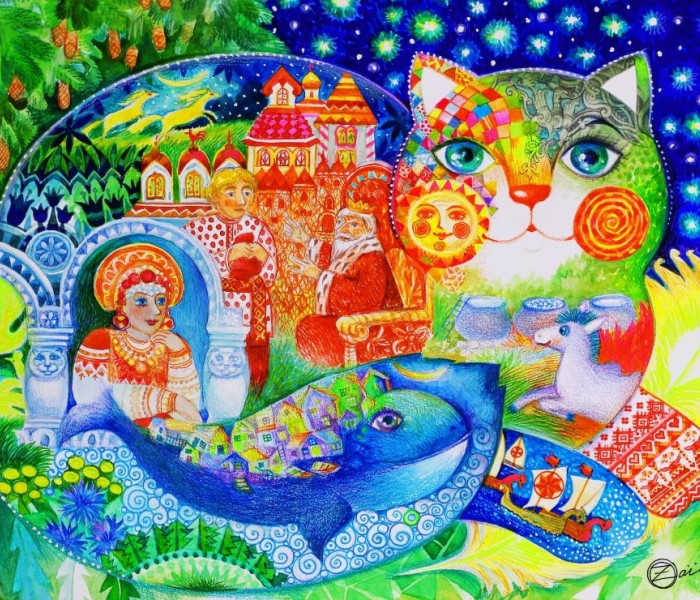 Puzzle - Bluebird - Poveste rusească