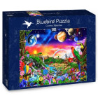 Puzzle - Bluebird - Vesmírny raj
