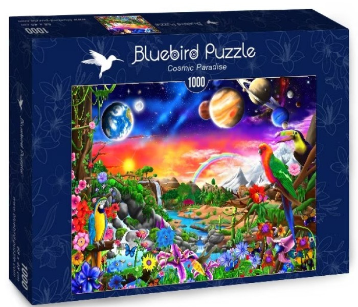 Puzzle - Bluebird - Vesmírny raj