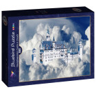 Puzzle - Bluebird - Zamek Neuschwanstein w chmurach