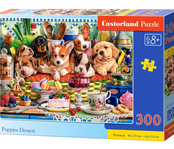 Puzzle - Castorland - Dezert pre šteniatka