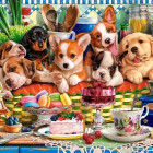 Puzzle - Castorland - Dezert pre šteniatka