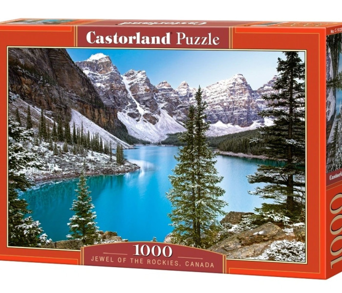 Puzzle - Castorland - Klenot Skalnatých hôr, Kanada