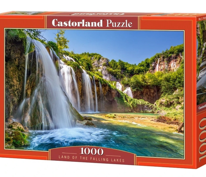 Puzzle - Castorland - Krajina padajúcich jazier