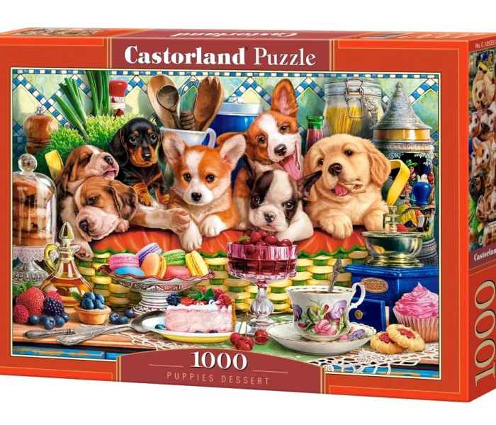 Puzzle - Castorland - Dezert pre šteniatka