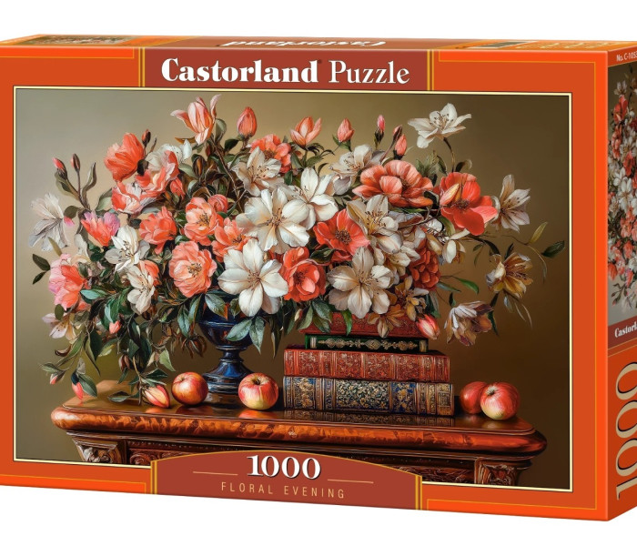 Puzzle - Castorland - Kvetinový večer