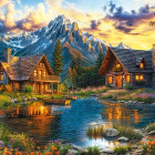 Puzzle - Castorland - Letný večer