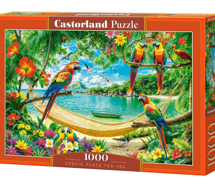 Puzzle - Castorland - Loc exotic pentru tine