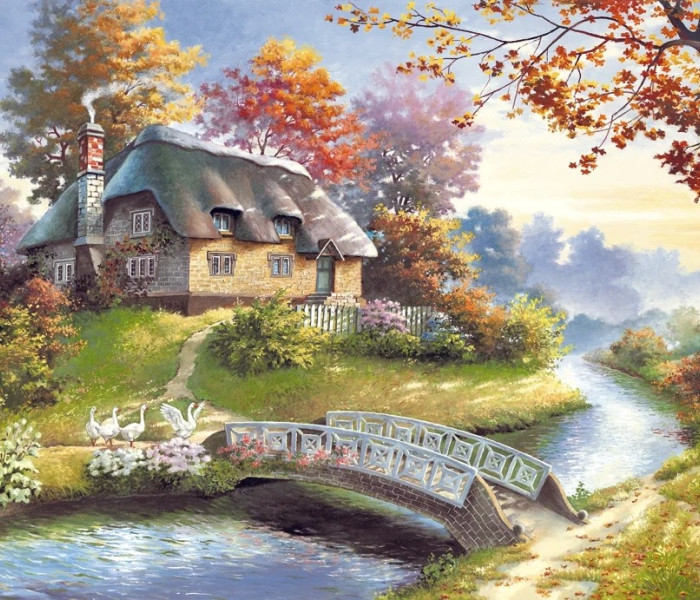 Puzzle - Castorland - Chata