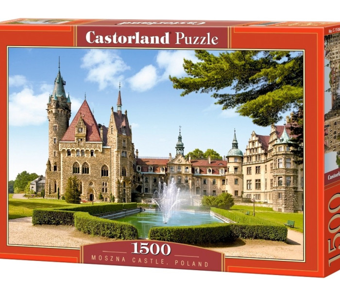 Puzzle - Castorland - Hrad Moszna, Poľsko